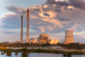 The Callide power station in Biloela, Queensland.