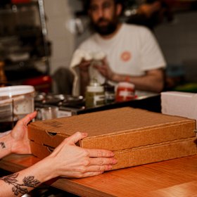 Dine in or take away.