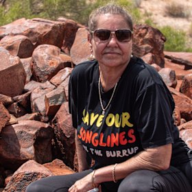 Traditional owner Raelene Cooper.