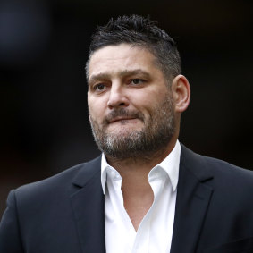 Fevola is hoping for a Carlton win.