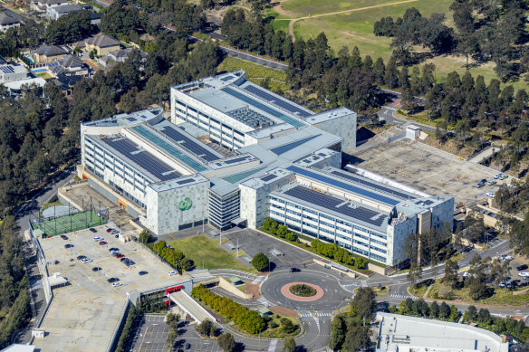 Woolworths’ sprawling headquarters at Bella Vista in north-west  Sydney has been sold for $463.25m