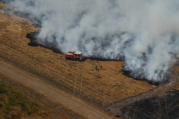 It has so far burnt more than 42,000 hectares.