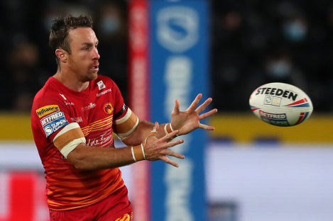 James Maloney, in action here for Catalans last month, remains the only NSW No. 6 to win on debut.