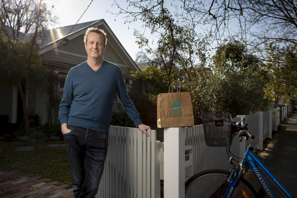 Ed McManus, who ran the collapsed food delivery service Deliveroo Australia.