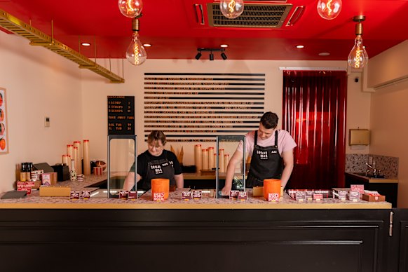 Adult ice cream flavors are at Sugar Man Gelato.