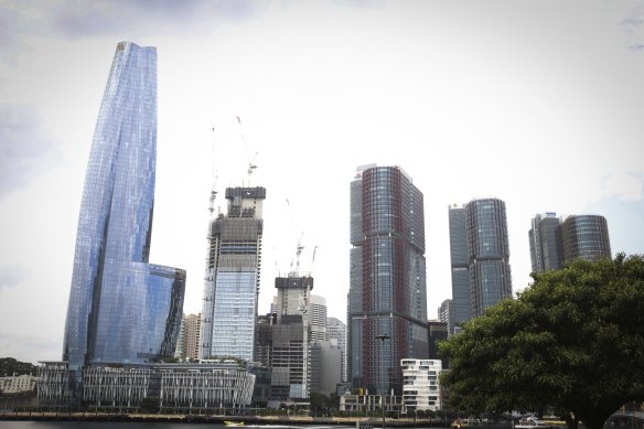Crown is yet to open the casino at its new Barangaroo tower – Sydney’s tallest building – after it was ruled unfit to hold the licence in early 2021. 
