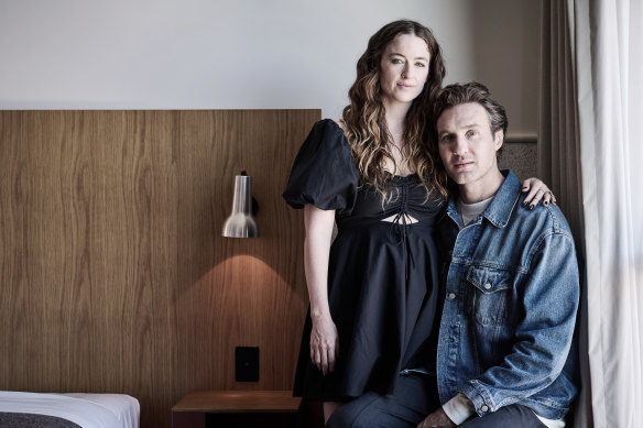 <i>How to Make Gravy’s</i> co-writers Meg Washington and Nick Waterman, who also directed the film. 