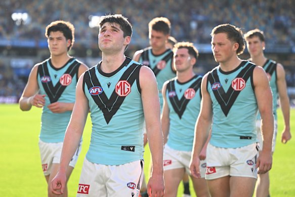 Port Adelaide want Zak Butters’ departure to lay a foundation for their future. 