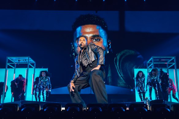 Jason Derulo performs at Rod Laver Arena in Melbourne on September 21, 2026.