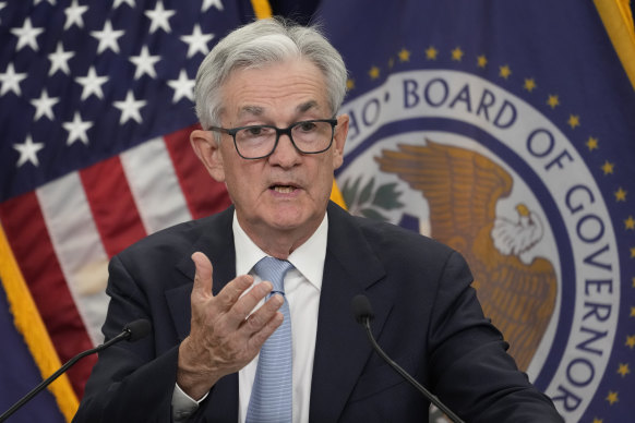 Jerome Powell says there is a long way to go in the fight against inflation. 