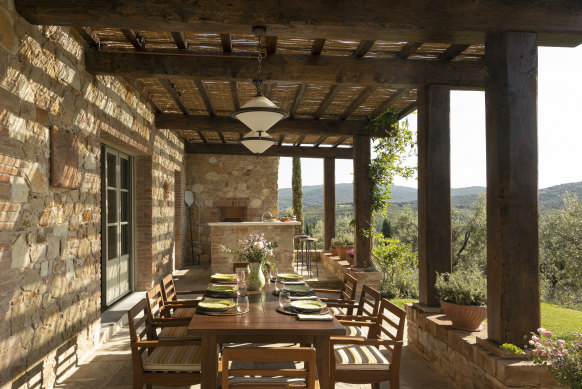 Villa Thesan in Tuscany – now embraced in the Belmond brand and part of its Castello di Casole property.