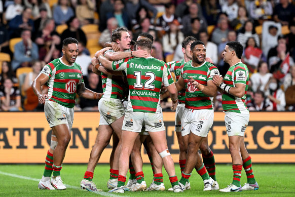 Campbell Graham starred for Souths in their big win over Brisbane.