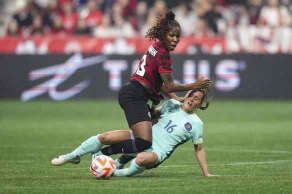 Australia lose 1-0 to Canada.