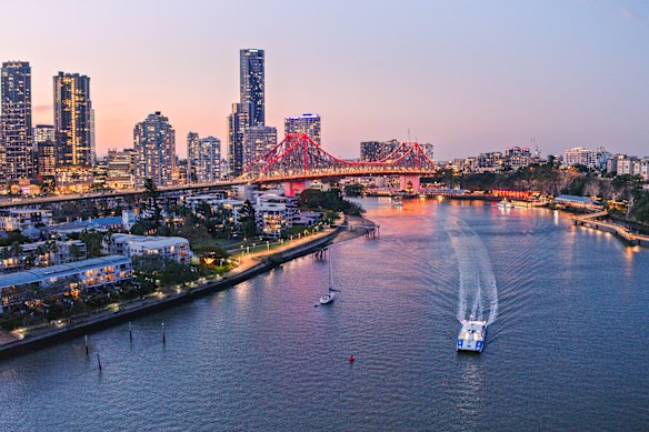 Brisbane is continuing to grow as a popular destination for international tourists. 