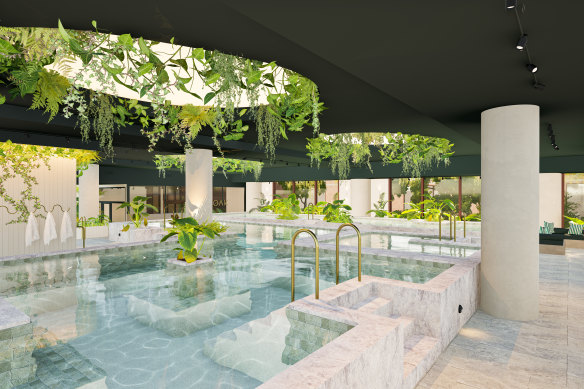 Soak bathhouse on the Gold Coast.