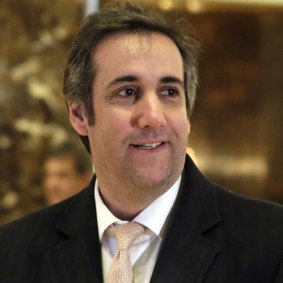 Michael Cohen, Trump's personal attorney.