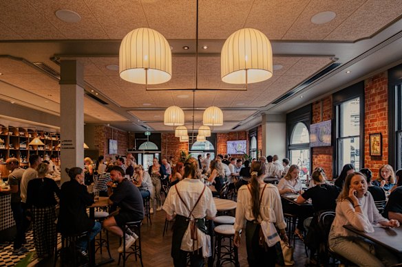Inside The Gardiner Hotel.