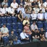Some of the best AO Reserve seats in the house are vacant. 
