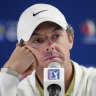‘Hard not to feel like a sacrificial lamb’: McIlroy reluctantly backs LIV merger