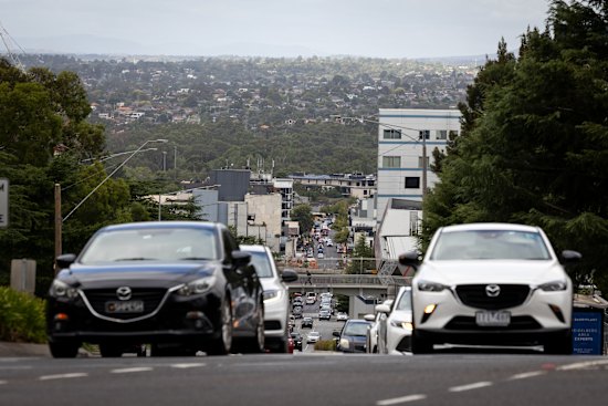 Views from Bell Street in Heidelberg.