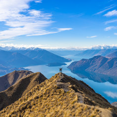 Roy’s Peak overlooking Lake Wanaka on the South Island.