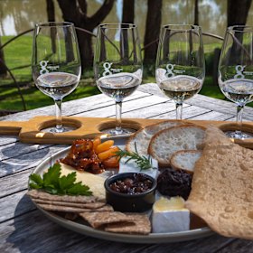 Grab a platter and a tasting flight.