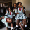 Beginning school heralds a brighter future for Philomina's triplets