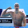 Marchand stuns world with ‘crazy’ world record in semi-final as O’Callaghan wins more gold