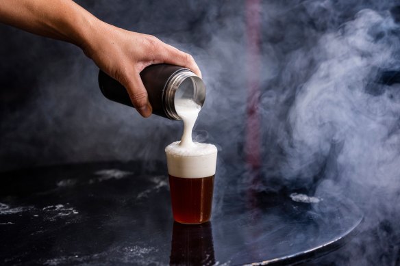 PS40’s dual-textured Africola cocktail.