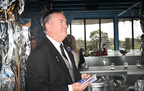 Eddie McGuire was recruited by Ten to boost their Cup carnival coverage.