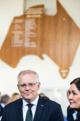 Prime Minister Scott Morrison visited the Torquay Surf Life Saving Club, in the seat of Corangamite, last week with Liberal senator Sarah Henderson. The club has received $550,000 in taxpayers’ money.