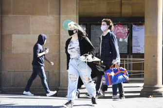 Sydney suburbs in lockdown.