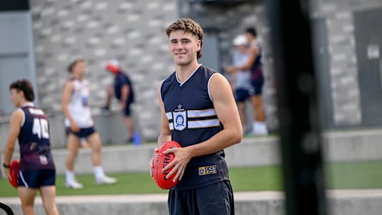 Nathaniel Sulzberger hopes his AFL dream comes true on Thursday night.