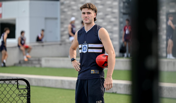 Nathaniel Sulzberger hopes to show AFL recruiters his best football in the final months of the season.