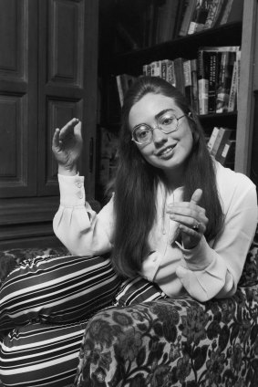 Hillary at Massachusetts’ Wellesley College, from which she graduated in 1969.