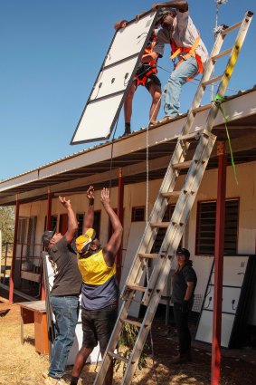 The Marlinja Community Solar Project is a community-led initiative to improve household and community-wide energy security for residents of Marlinja outstation. 