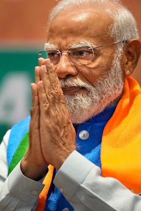 Narendra Modi has been accused of stoking divisions between Hindus and Muslims to win votes.