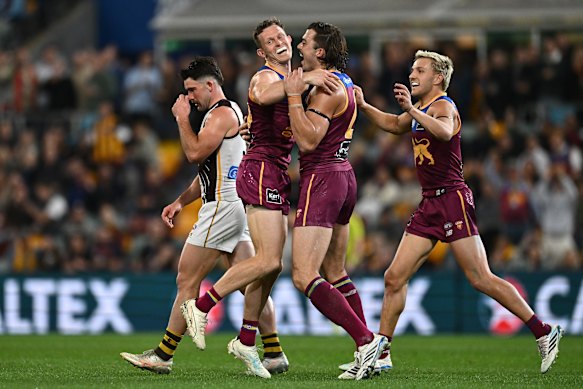 It was a day to remember for Ryan Lester – gifted a goal in his 250th game by Sam Draper.