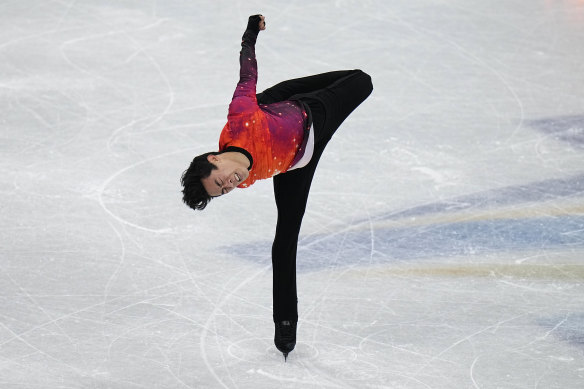 Rocket Man: Nathan Chen, of the United States, took gold.