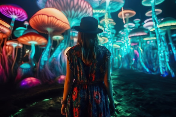 “My life was suddenly beige, and I guess I did want to be a little bit rebellious again,” says a mother of three of her recreational psychedelics use.