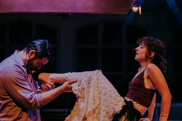 A power disparity between the lovers is crucial in Miss Julie.