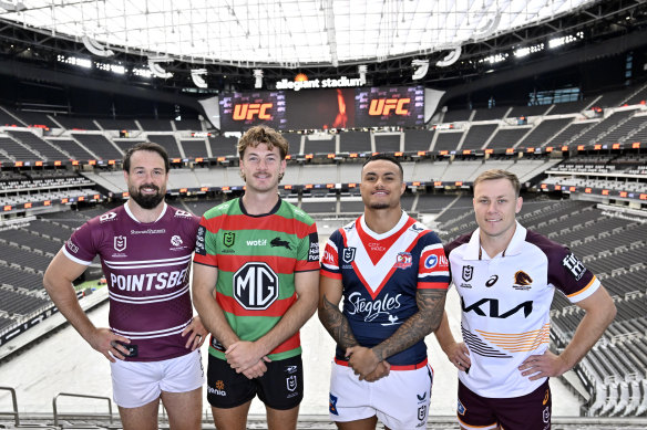 The NRL’s lavish promotional trip to Las Vegas has barely moved the dial on ticket sales for the double-header.
