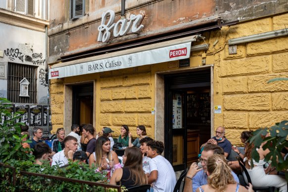 Local haunt Bar San Calisto, which has been around since 1969.