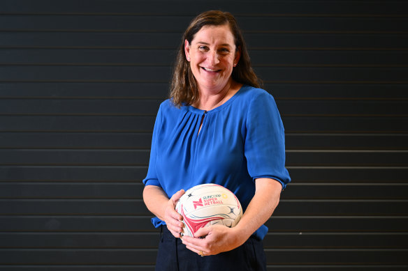 New Netball Australia boss Stacey West.