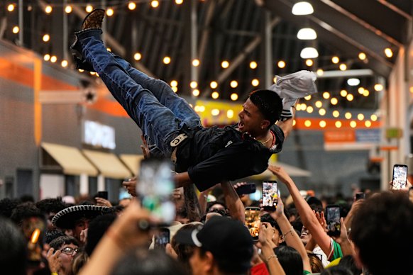 Mexico fans in Houston.