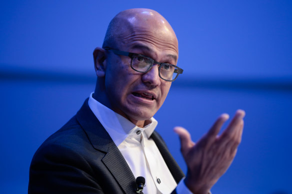 Microsoft has added more than $US1 trillion in market value since Satya Nadella took over nine years ago.