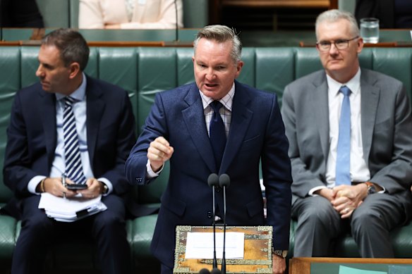 Energy Minister Chris Bowen.