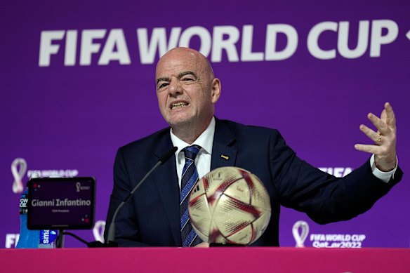 FIFA president Gianni Infantino is attempting to cling to power after his controversial plan to sell stakes in the World Cup.