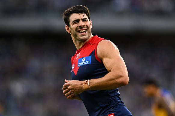 Christian Petracca continues to be a force in the midfield for Melbourne.