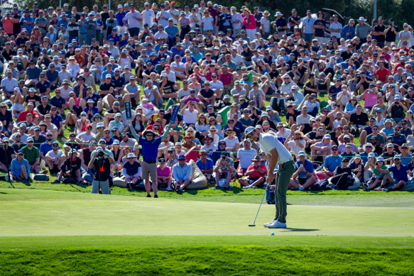 Joaquin Niemann wowed fans during his Australian Open success last year. 